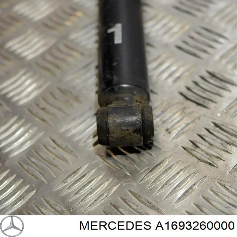 A1693260000 Mercedes amortiguador trasero