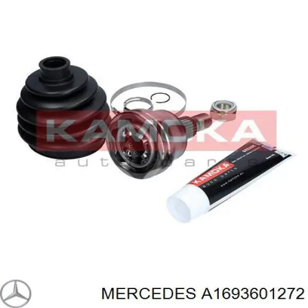 A1693601272 Mercedes árbol de transmisión delantero derecho