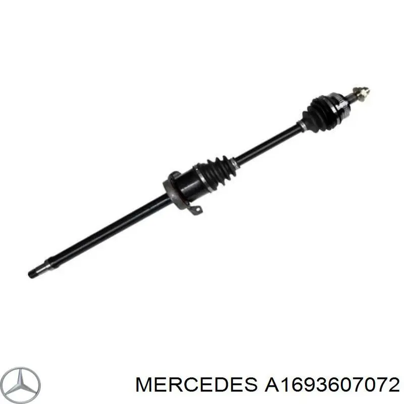 A1693607072 Mercedes árbol de transmisión delantero derecho