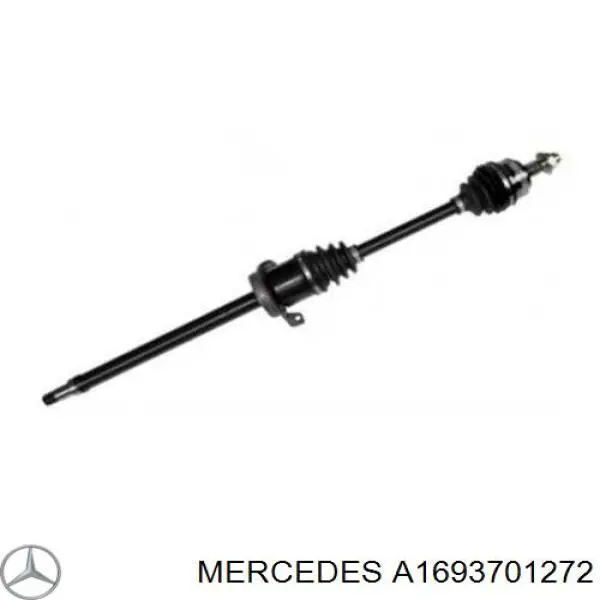 A1693701272 Mercedes árbol de transmisión delantero derecho