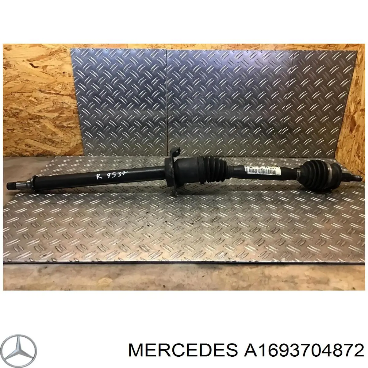 A1693704872 Mercedes árbol de transmisión delantero derecho