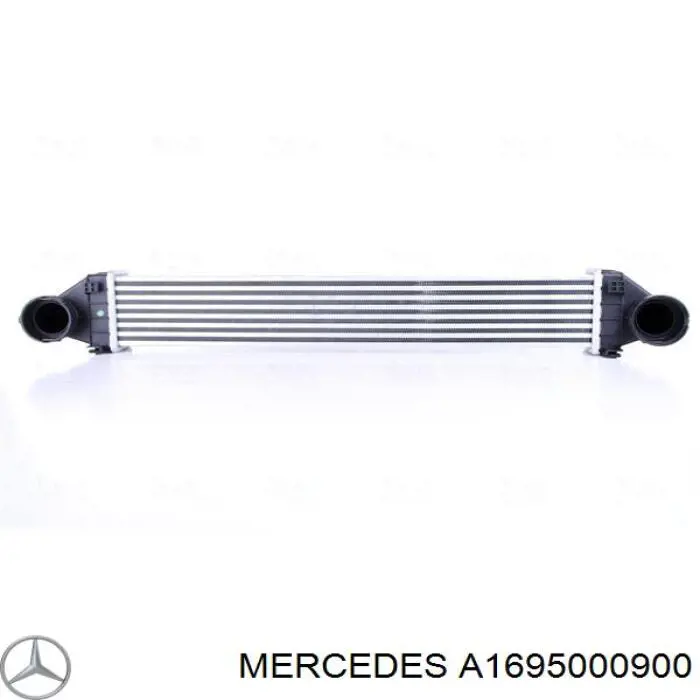 A1695000900 Mercedes radiador de aire de admisión