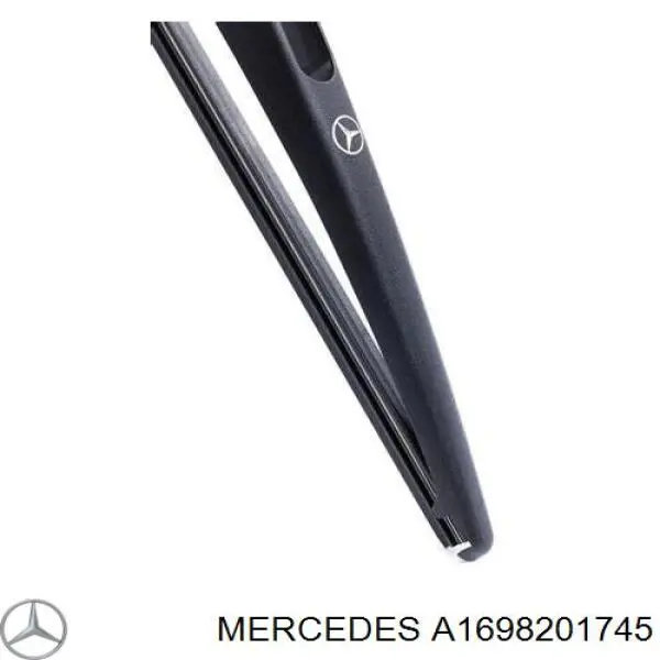 A1698201745 Mercedes limpiaparabrisas de luna trasera