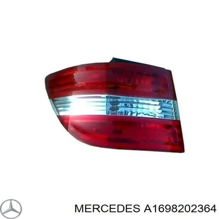  Piloto posterior exterior izquierdo para Mercedes B W245