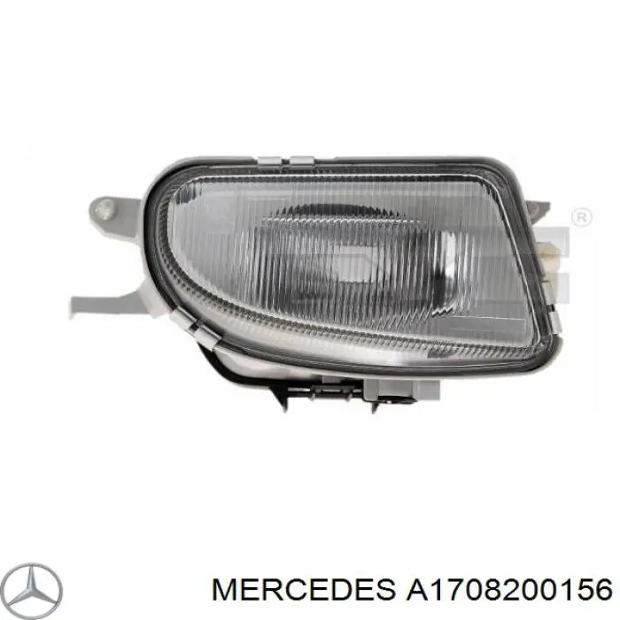 A1708200156 Mercedes faro antiniebla izquierdo