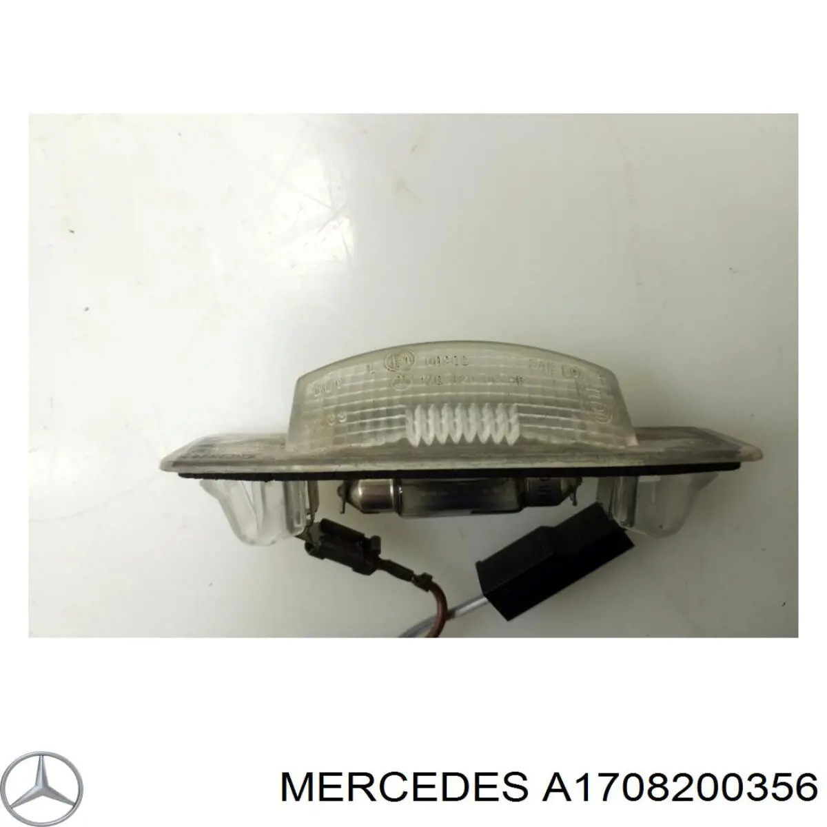  Piloto de matrícula para Mercedes C W202