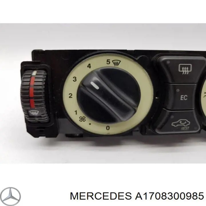 A1708300185 Mercedes unidad de control, calefacción/ventilacion