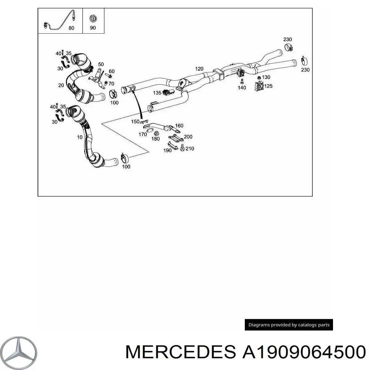 A1909064500 Mercedes 