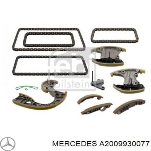 A2009930077 Mercedes cadena de distribución superior, kit