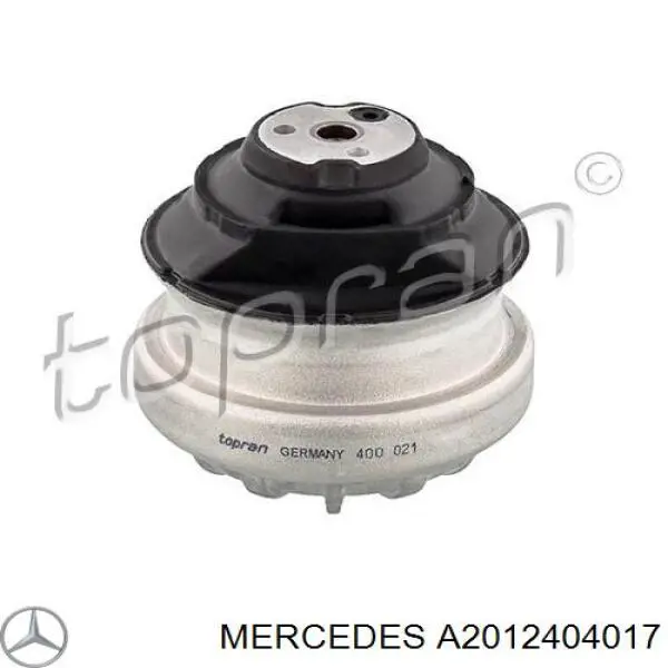 A2012404017 Mercedes almoahada (soporte Del Motor Izquierda / Derecha)