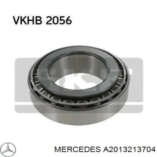 A2013213704 Mercedes muelle de suspensión eje delantero