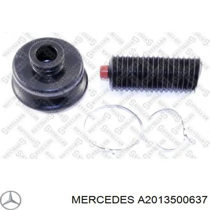 A2013500637 Mercedes fuelle, árbol de transmisión delantero interior