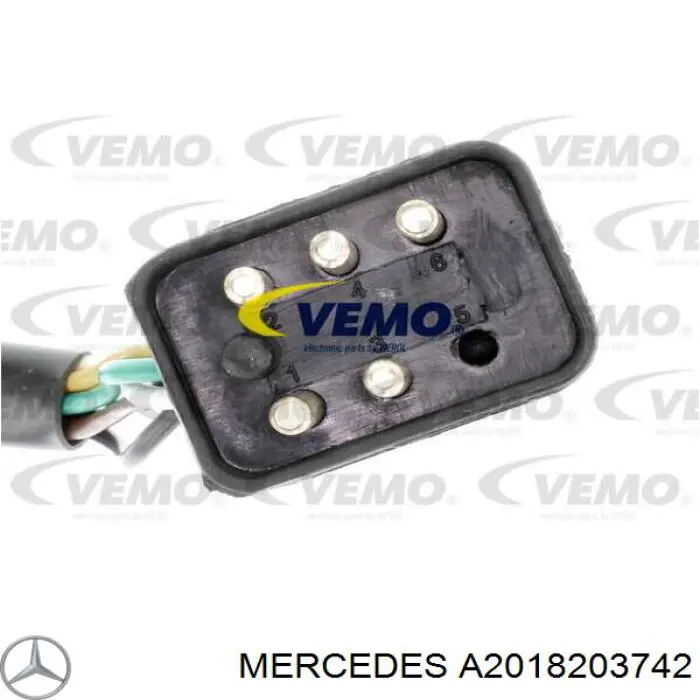 2018203742 Mercedes motor del limpiaparabrisas del parabrisas