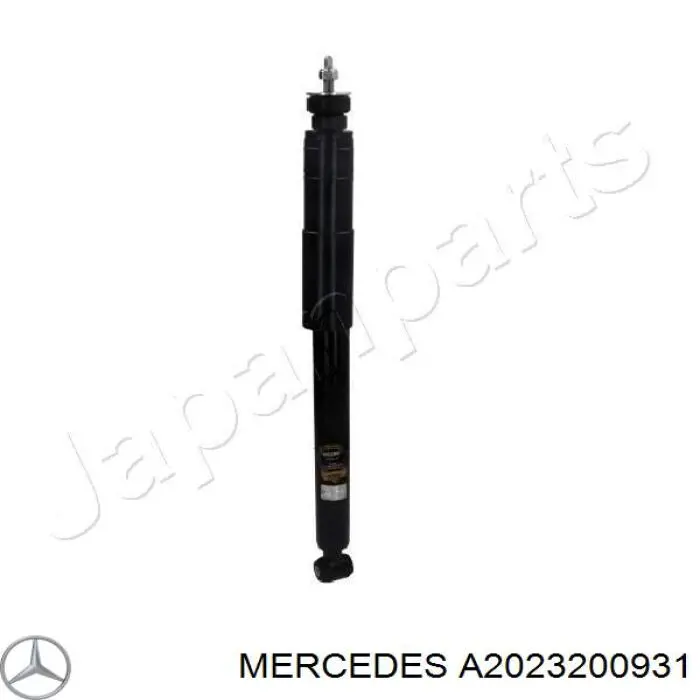 A2023200931 Mercedes amortiguador trasero