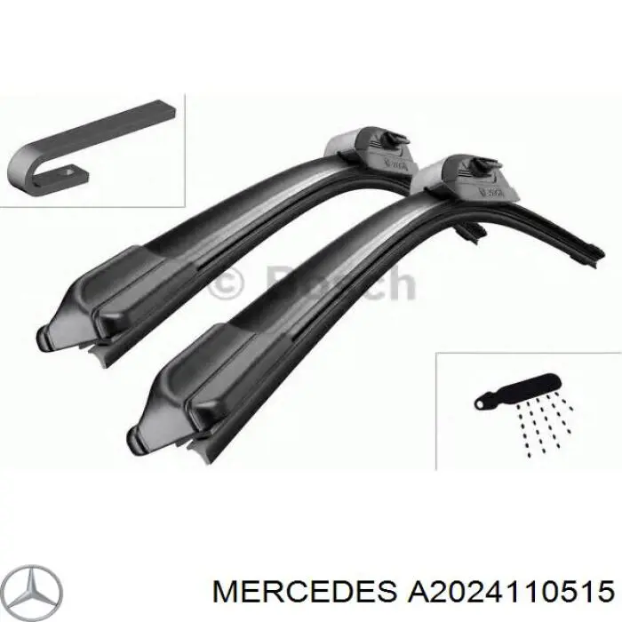 A2024110515 Mercedes acoplamiento elástico del cardán