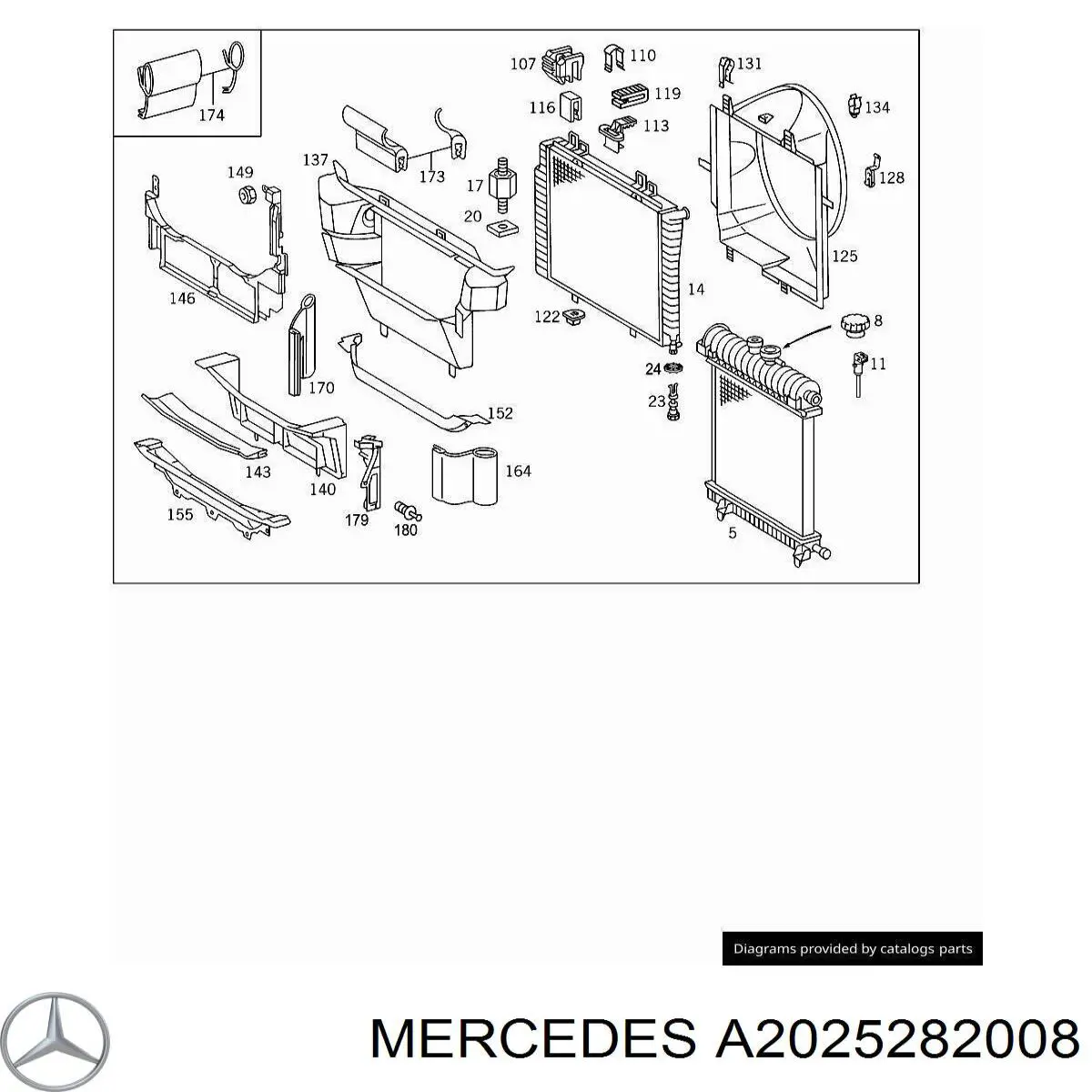 A2025282008 Mercedes 