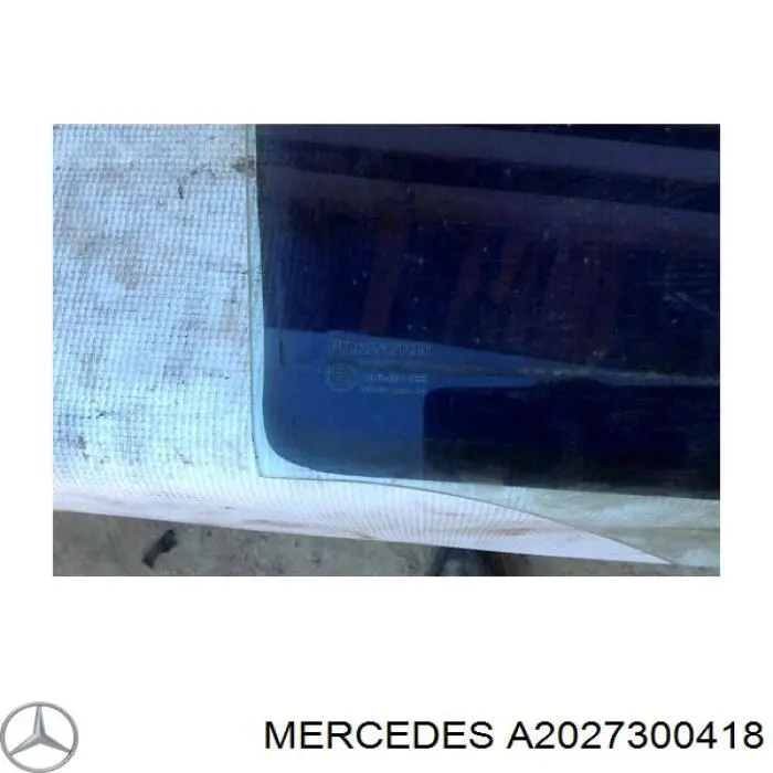  Luna de puerta trasera derecha para Mercedes C W202