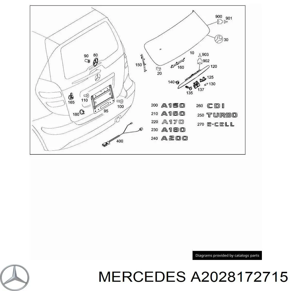 A2028172715 Mercedes 