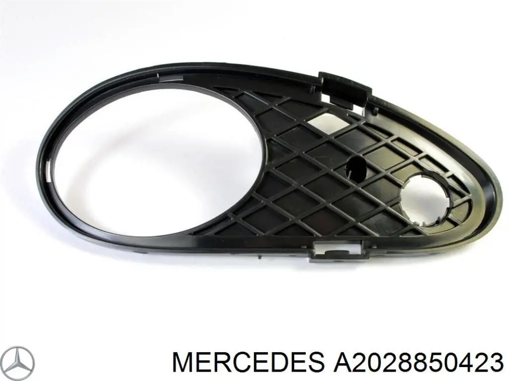 A2028850423 Mercedes rejilla de ventilación, parachoques trasero, derecha