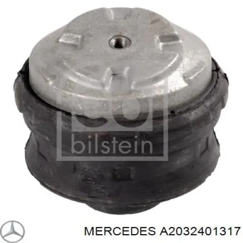 A2032401317 Mercedes almoahada (soporte Del Motor Izquierda / Derecha)