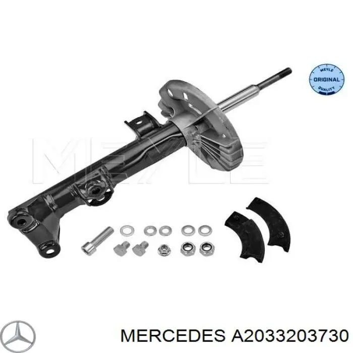 A2033203730 Mercedes amortiguador delantero