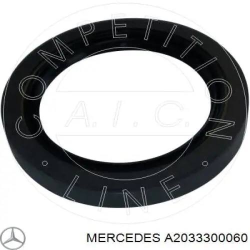 A2033300060 Mercedes anillo retén, cubo de rueda delantero