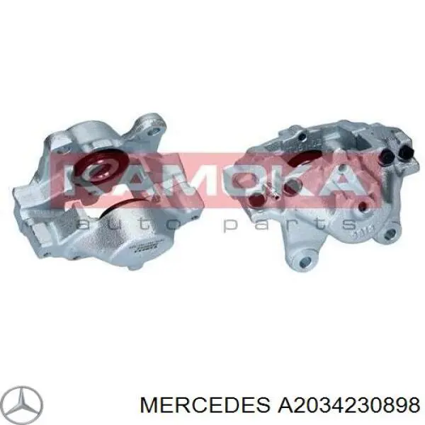 A2034230898 Mercedes pinza de freno trasero derecho