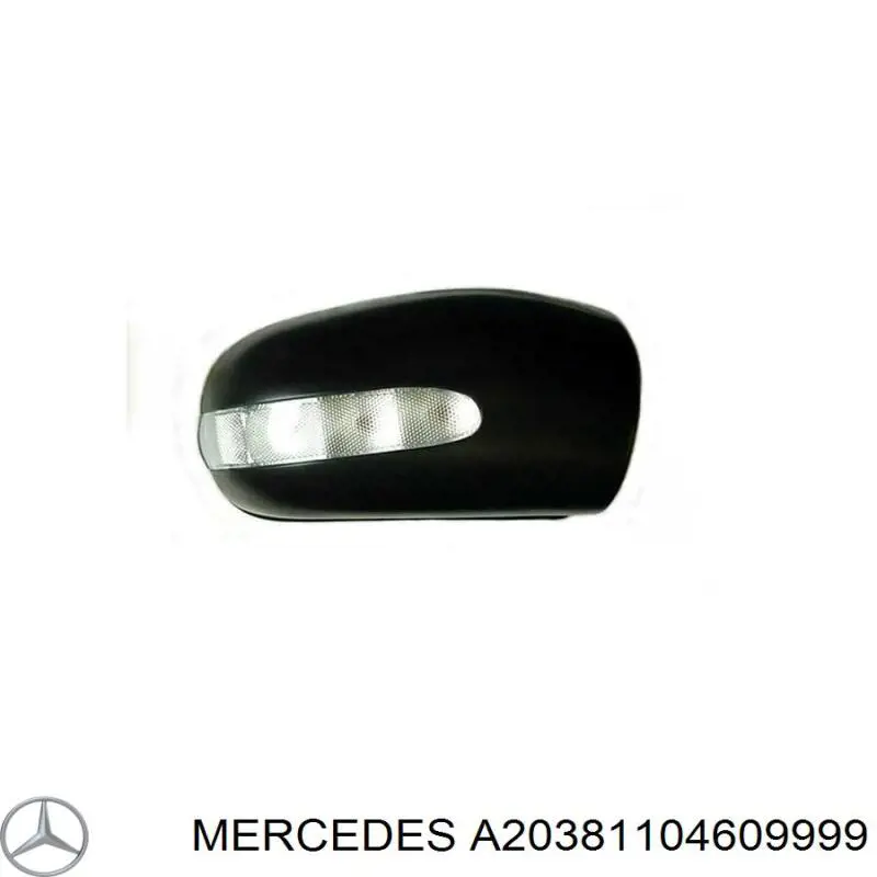 20381104609999 Mercedes superposicion(cubierta De Espejo Retrovisor Derecho)