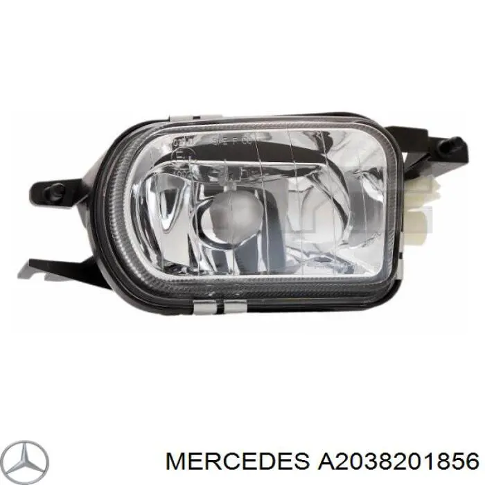 203820185664 Mercedes faro antiniebla derecho