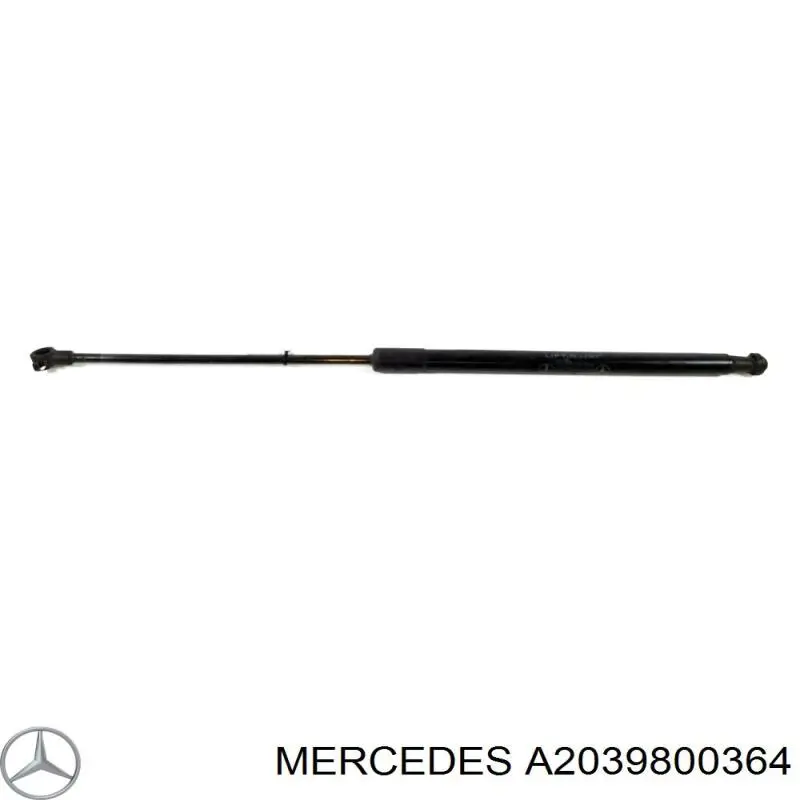 A2039800364 Mercedes amortiguador de maletero