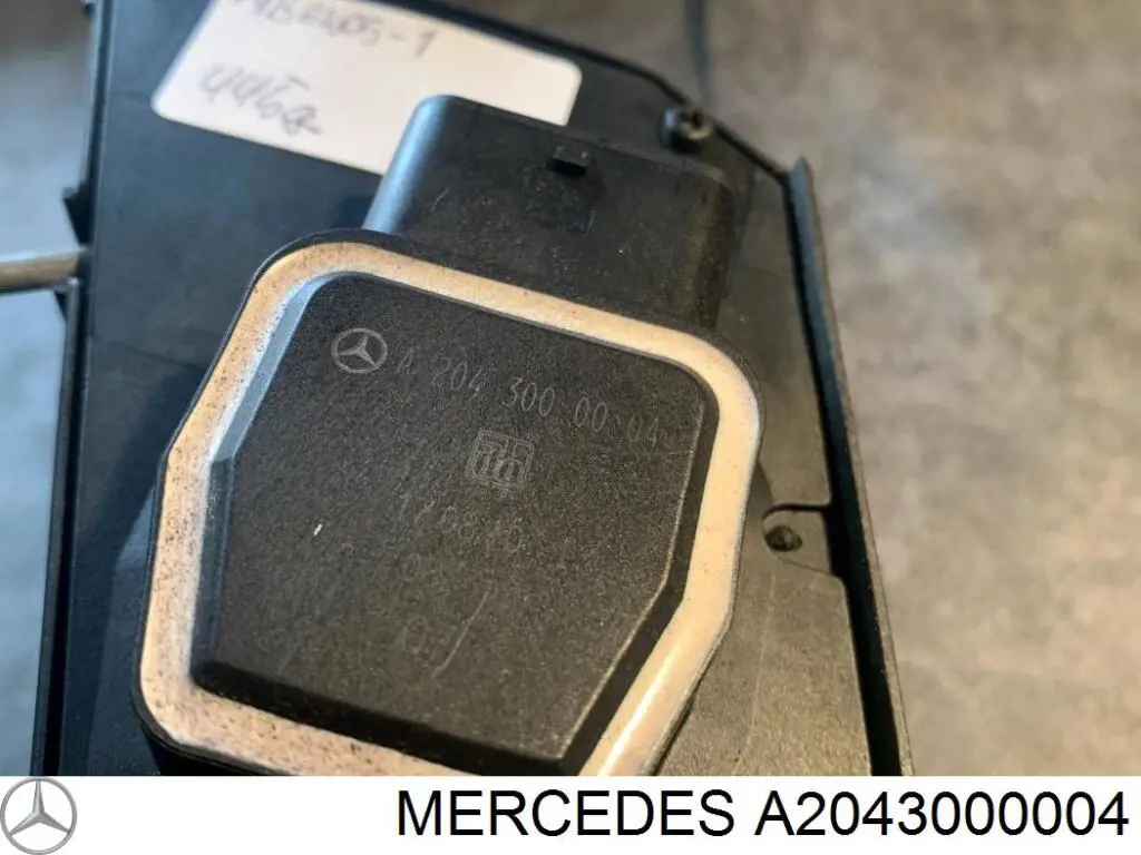 A2043000004 Mercedes pedal de acelerador