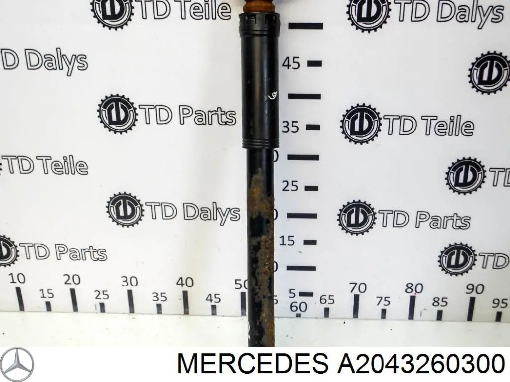 A2043260300 Mercedes amortiguador trasero