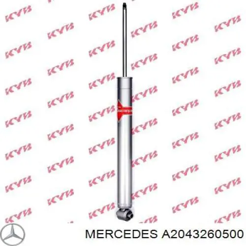 A2043260500 Mercedes amortiguador trasero