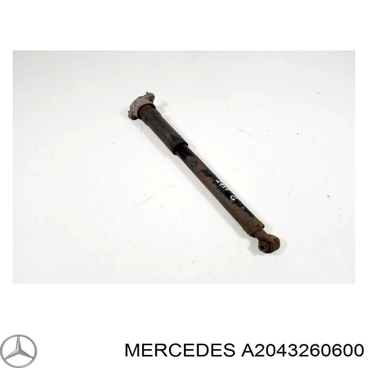 A2043260600 Mercedes amortiguador trasero