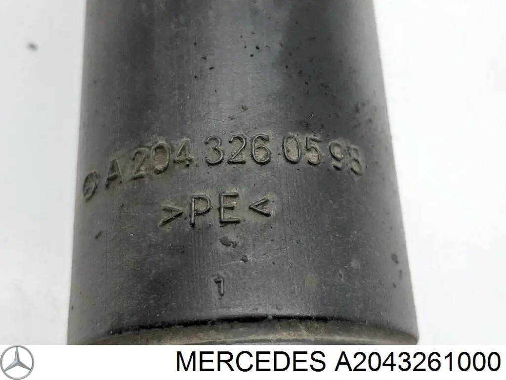 A2043261000 Mercedes amortiguador trasero