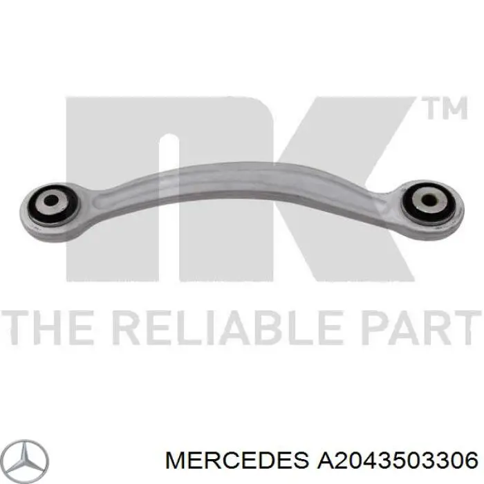 A2043503306 Mercedes brazo suspension trasero superior izquierdo