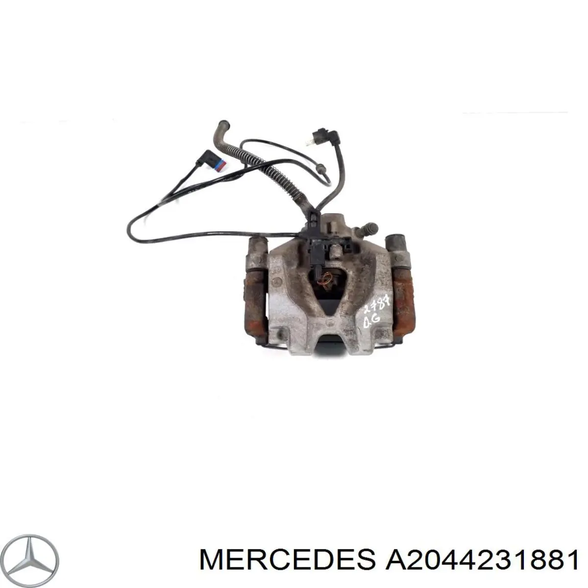 A2044231881 Mercedes pinza de freno delantera derecha