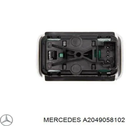 A2049058102 Mercedes botón de encendido, motor eléctrico, elevalunas, puerta delantera derecha