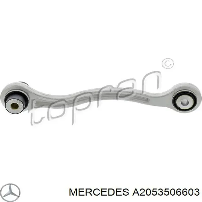 A2053506603 Mercedes brazo de suspension trasera derecha