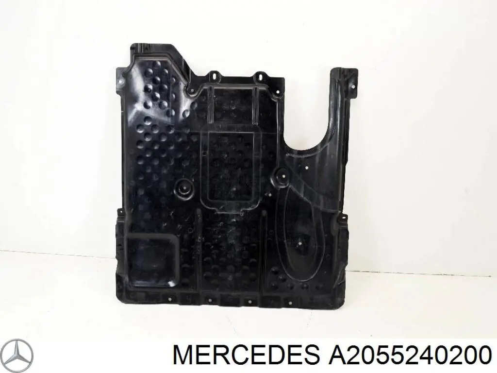 A2055240200 Mercedes protección motor /empotramiento