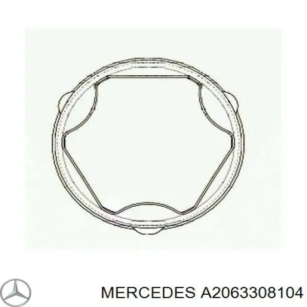 A2063308104 Mercedes 