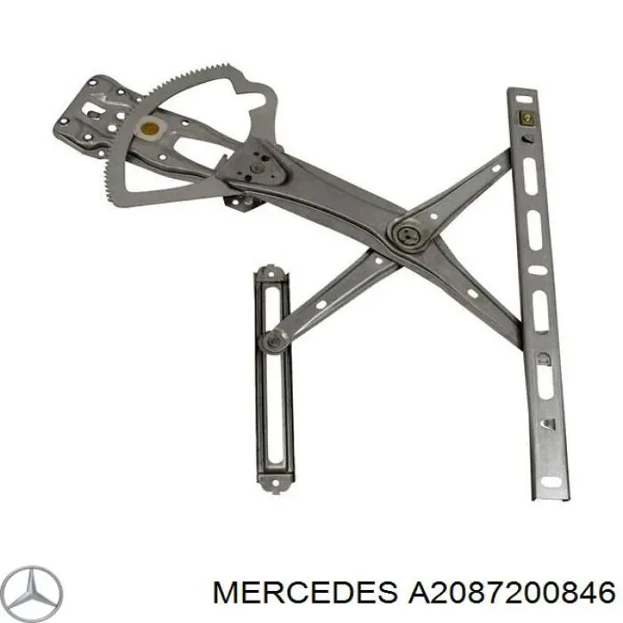  Mecanismo de elevalunas, puerta delantera derecha para Mercedes CLK C208