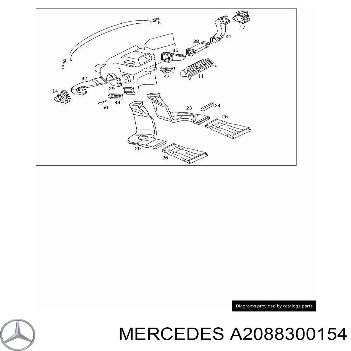 A2088300154 Mercedes 