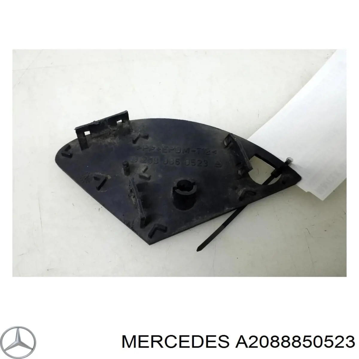  Rejilla de ventilación, parachoques trasero, izquierda para Mercedes CLK C208