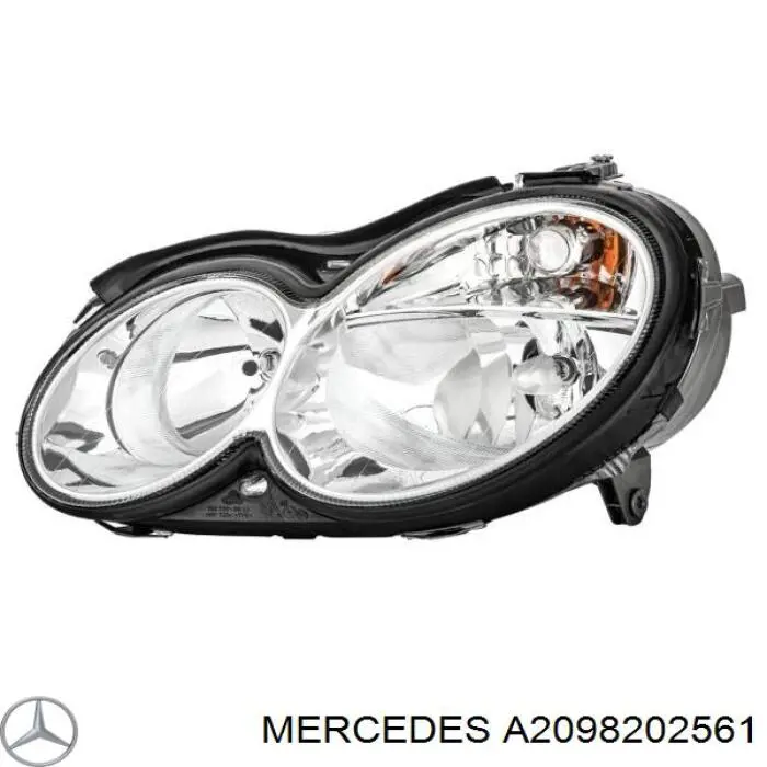 209820256164 Mercedes faro izquierdo