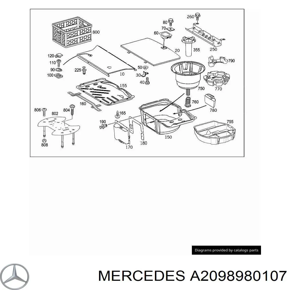 A2098980107 Mercedes 