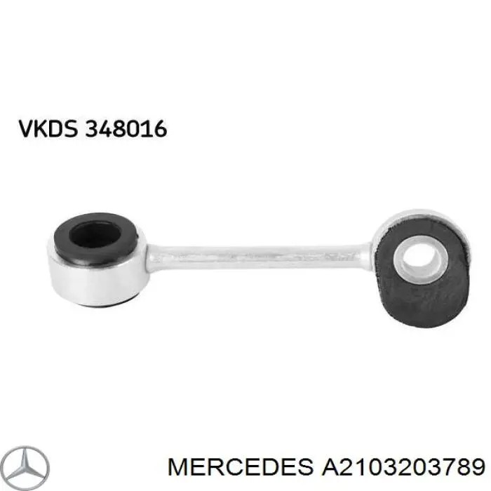 A2103203789 Mercedes barra estabilizadora delantera derecha