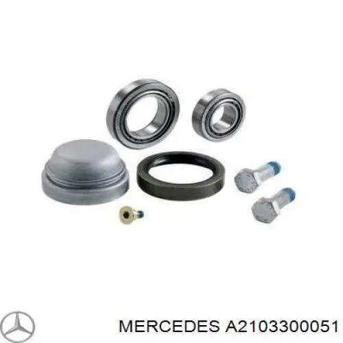 A2103300051 Mercedes cojinete de rueda delantero