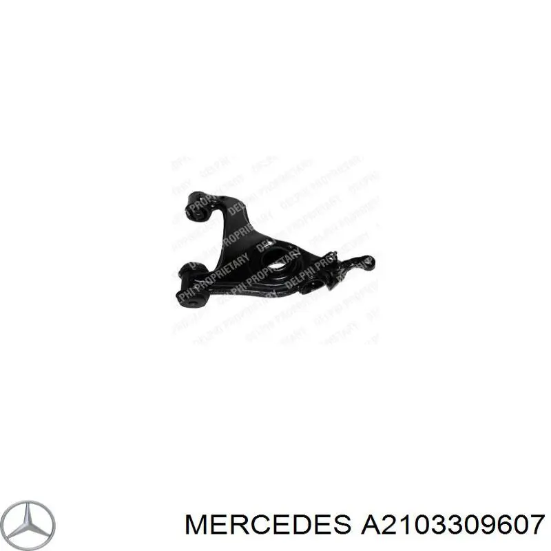 A2103309607 Mercedes barra oscilante, suspensión de ruedas delantera, inferior derecha