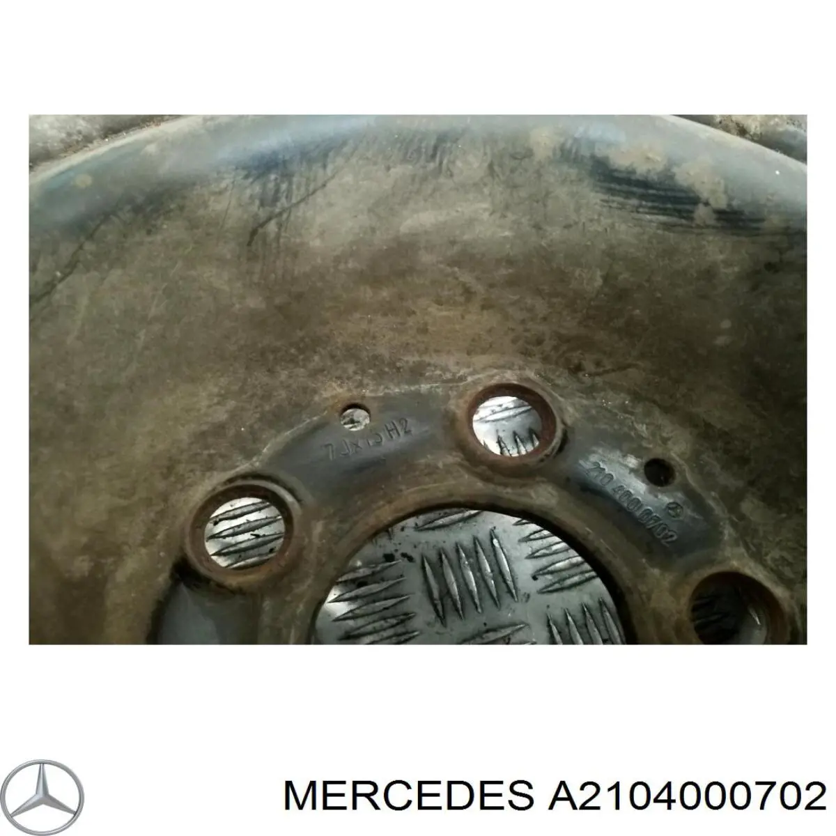  Ruedas De Acero (Estampado) para Mercedes C W202